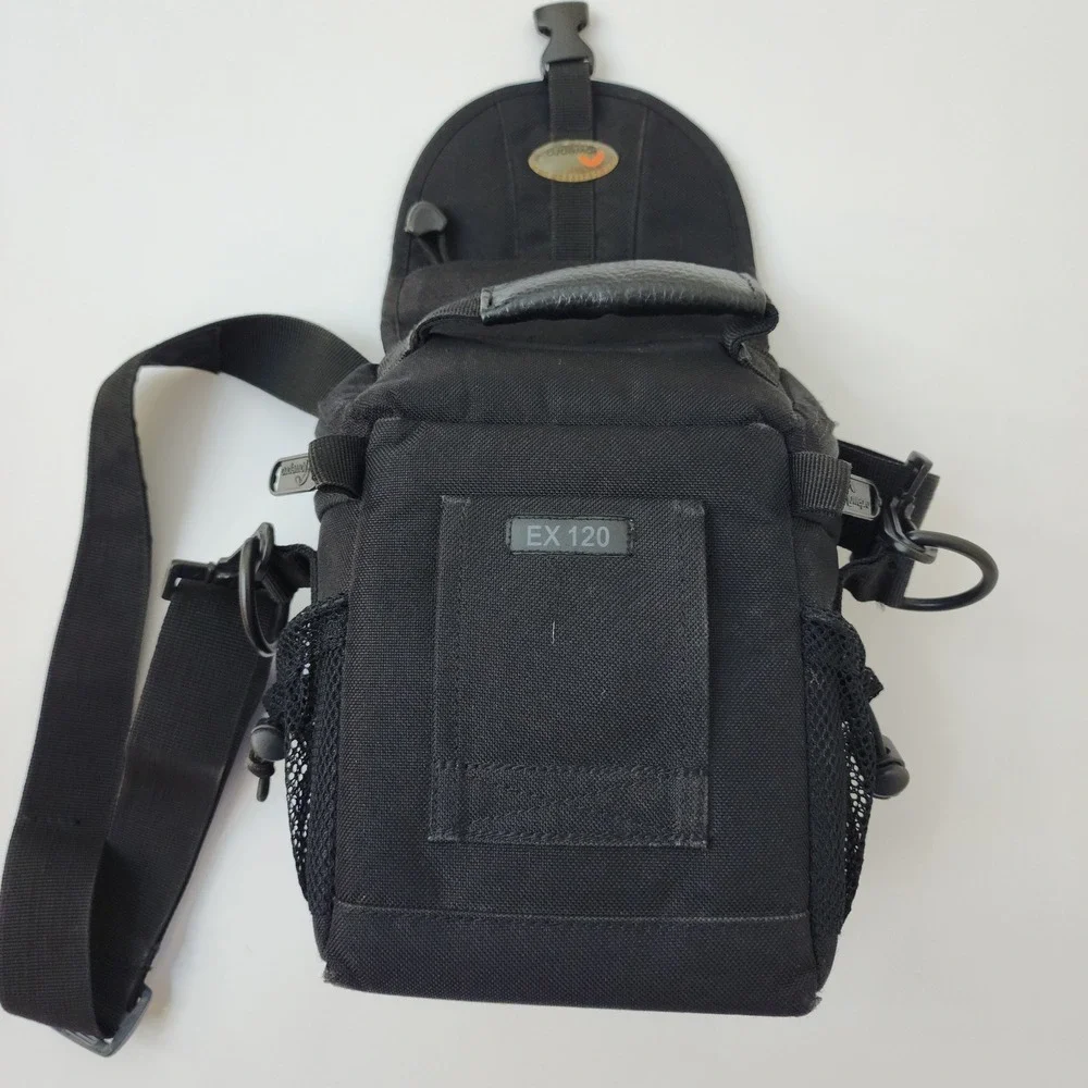 Lowepro EX 120 Digital Camera Shoulder Bag Black Padded Case with Strap
